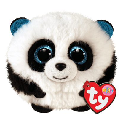 Attēls no Pliušinis žaislas TY Puffies panda BAMBOO, 9 cm