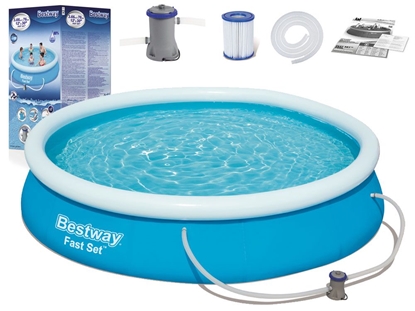 Изображение Pripučiamas baseinas "Fast Set" Bestway 366 x 76 cm