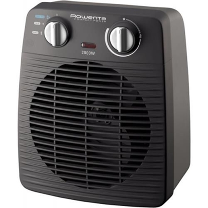 Picture of Rowenta Compact Power SO221 Indoor Grey, Black 2000 W Fan electric space heater