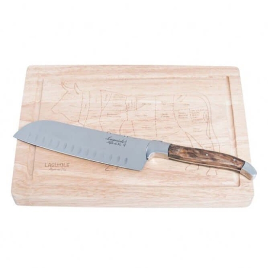 Picture of Santoku peilis su pjaustymo lentele LAGUIOLE by STYLE DE VIE