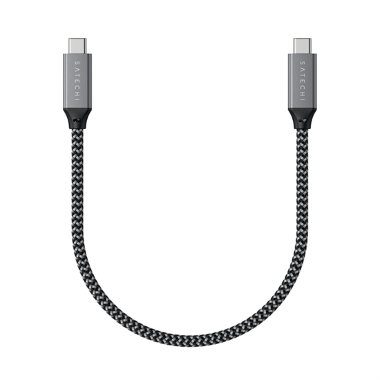 Picture of Kabel USB Satechi USB-C - USB-C 0.25 m Szary (ST-U4C25M)