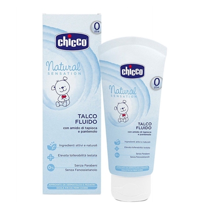 Изображение Skystas talkas CHICCO „Natural Sensation“ su tapijokos krakmolu ir pantenoliu,100ml