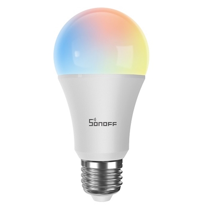 Attēls no SONOFF Wi-Fi Smart LED Bulb E27 (2700-6500K +9W RGBCW)