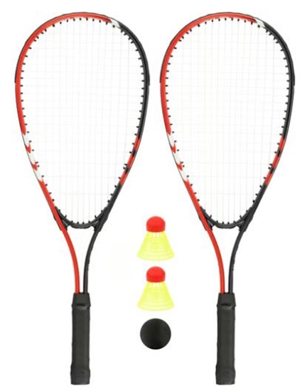 Изображение Speedbadmintono rink. AVENTO 46BL Red/Grey