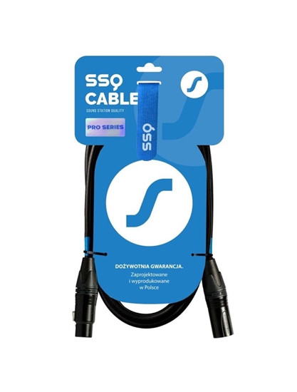 Picture of Kabel SSQ SSQ XX10 PRO - Kabel XLR-XLR 10 metrowy - NEUTRIK