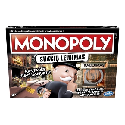 Изображение Stalo žaidimas MONOPOLY „Monopolis: sukciu leidimas“, LT, E1871LT