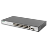 Изображение Digitus | Fast Ethernet PoE Switch 24-port PoE + 2 Combo, 370W PoE | DN-95343 | Unmanaged | Desktop | Power supply type Internal