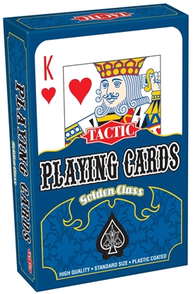 Picture of Tactic Golden Class playing cards 58 pc(s)