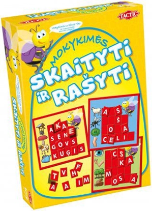 Attēls no Tactic TACTIC Board game Lets learn words (In Lithuanian lang.)