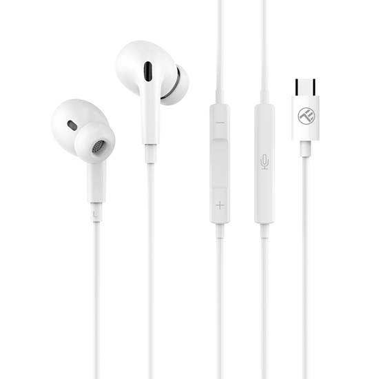 Изображение Tellur Attune in-ear headphones Type-C white