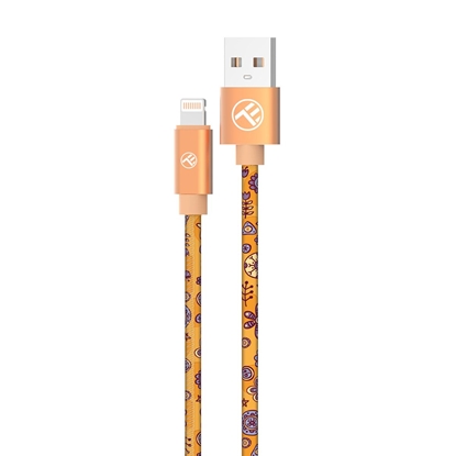 Изображение Tellur Graffiti USB to Lightning cable 3A 1m orange