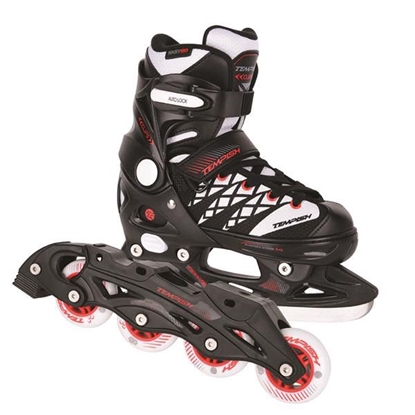 Attēls no Tempish Clips Duo Adjustable Ice/Inline Skates Size 29-32