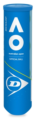 Picture of Teniso kamuol. DUNLOP AUSTRALIAN OPEN 4-tube ITF