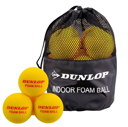 Изображение Teniso kamuol. DUNLOP INDOOR FOAM 12vnt