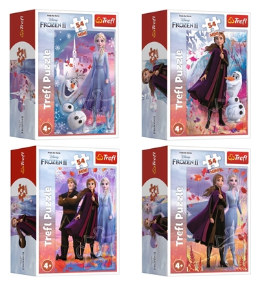 Изображение TREFL FROZEN mini dėlionė „Ledo šalis 2“ 54 det.