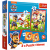 Picture of TREFL PAW PATROL 30+ 48+ 24 memo kortelės dėlionė-žaidimas