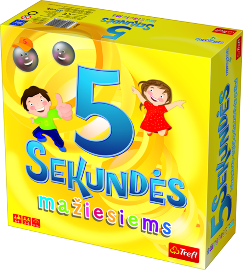 Picture of TREFL Žaidimas mažiesiems „5 sekundės“, LT