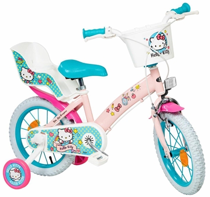 Attēls no Toimsa Rower dziecięcy 14" Hello Kitty TOIMSA 1449