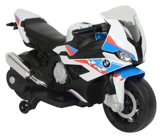 Picture of Vaikiškas elektrinis motociklas - BMW S1000RR, baltas