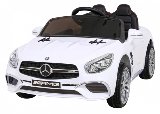 Picture of Vaikiškas vienvietis elektromobilis Mercedes Benz AMG SL65 S, baltas