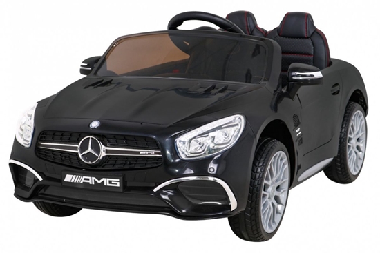 Изображение Vaikiškas vienvietis elektromobilis Mercedes Benz AMG SL65 S, juodas