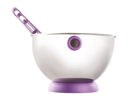 Picture of ViceVersa Kogel Mogel Bowl + Whisk Set violet 16242