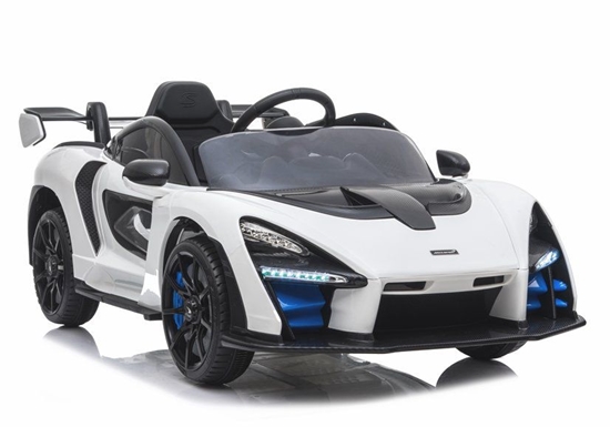 Изображение Vienvietis elektromobilis „McLaren Senna“, baltas