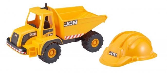 Изображение Žaislas HTI Didelis JCB sunkvežimis ir šalmas