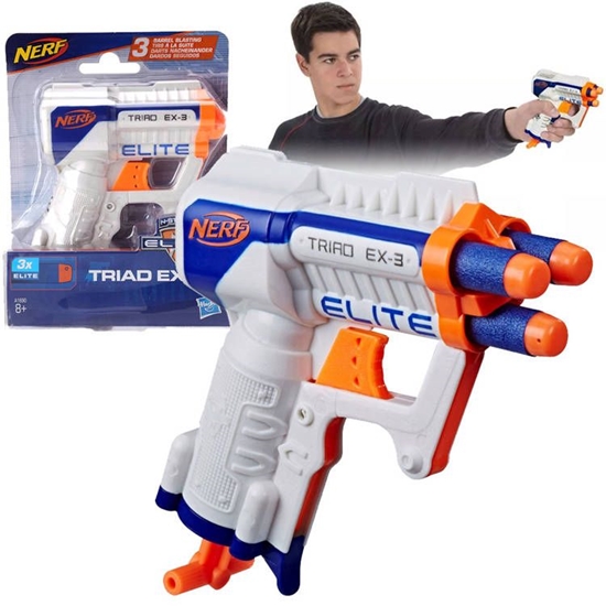 Picture of Žaislinis šautuvas Nerf PISTOLET N-Strike Traid Ex-3