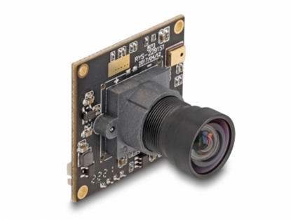 Attēls no Delock USB 2.0 Camera Module with WDR 2.1 mega pixel IMX291LQR-C Sony® Starvis™ 81° V6 fix focus