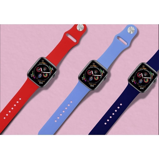 Picture of Elastinė sportinė apyrankė PURO skirta Apple Watch, 44mm, juoda / AW44ICONBLK