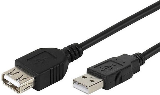 Изображение Vivanco cable USB 2.0 extension 3m (45228)