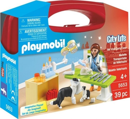 Picture of Playmobil Skrzyneczka Weterynarz (5653)