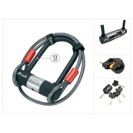 Изображение Magnum X4P U-lock + cable