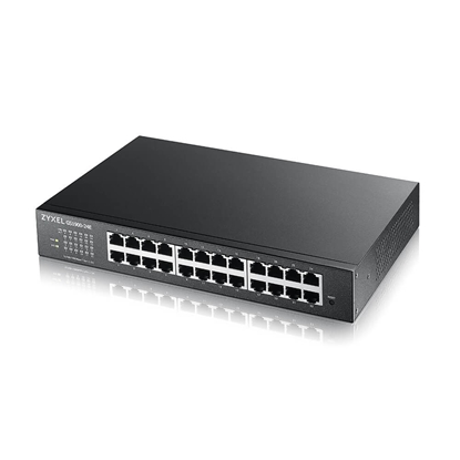 Изображение Zyxel GS1900-24E-EU0103F network switch Managed L2 Gigabit Ethernet (10/100/1000) 1U Black