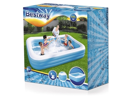 Изображение Bestway 54009 Inflatable Pool 305x183x56