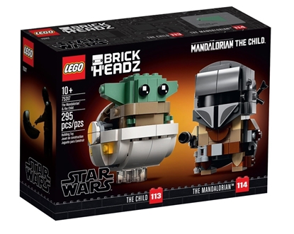 Изображение LEGO BrickHeadz  Star Wars Mandalorianin i dziecko (75317)