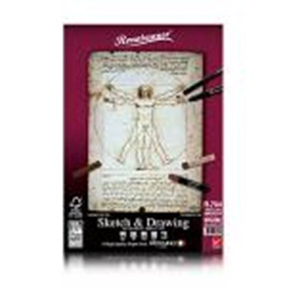 Изображение *Albums Sketch&Drawing R704 A5 60lap 90g Renaissance