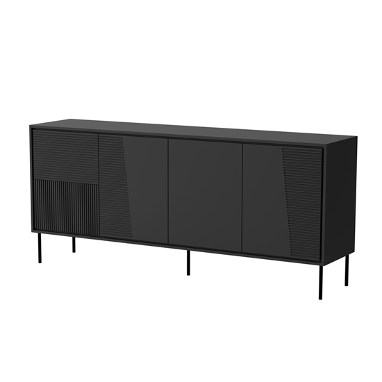 Изображение 4D ABI chest of drawers 200x45x88 matt black