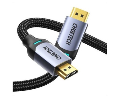 Attēls no 8K HDMI to HDMI 2M nylon Cable Black