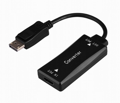 Attēls no Adapteris Gembird DisplayPort Male - HDMI Female 15cm 4K