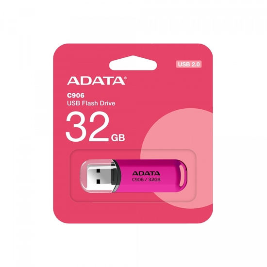Picture of ADATA 32GB USB Stick Classic C906 Pink