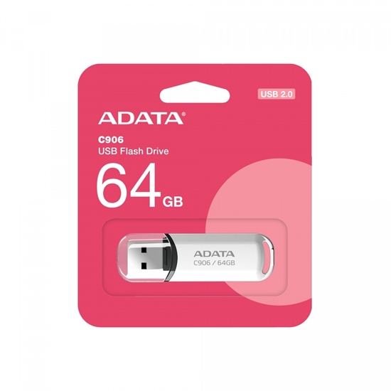 Изображение ADATA 64GB USB Stick Classic C906 White