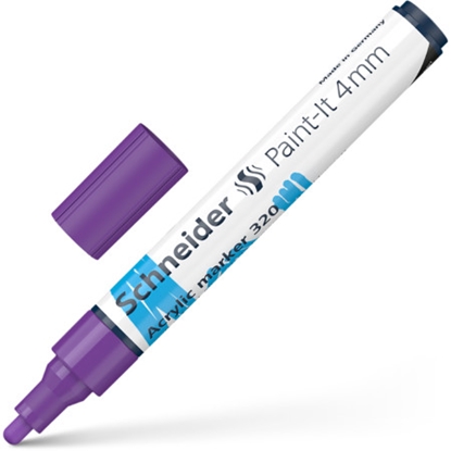 Picture of Akrila marķieris SCHNEIDER Paint-it 320, 4mm, violets