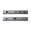 Изображение ALOGIC TB4H3TB interface hub Thunderbolt 4 40000 Mbit/s Black, Grey