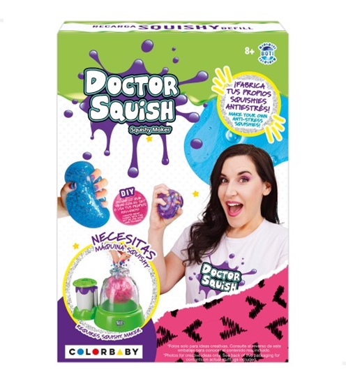 Изображение Antistresa bumbas Slime veidošanas komplekts Doctor Squish 8+ CB48086