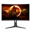 Picture of AOC CQ27G2S/BK computer monitor 68.6 cm (27") 2560 x 1440 pixels Quad HD Black, Red