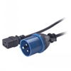 Picture of APC C19/IEC309 2.5m Black C19 coupler