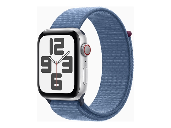 Picture of Išmanusis laikrodis Apple Watch SE GPS+Cell 44mm Silver Alumin. Case/Winter Blue Sport Loop (2023)