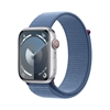Picture of Išmanusis laikrodis APPLE Watch 9 GPS+Cell 45mm Silver Aluminium Case with Winter Blue Sport Loop